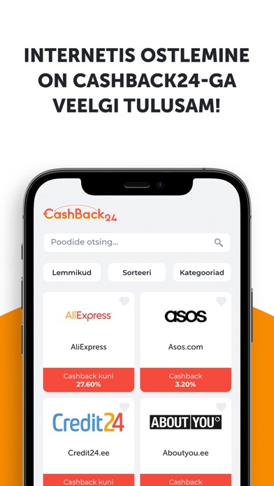 CashBack24 - cashback service Screenshot