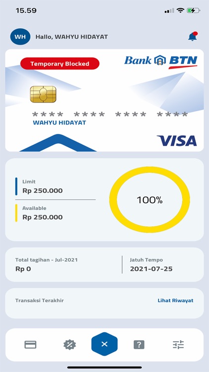 BTN Credit Card Mobile