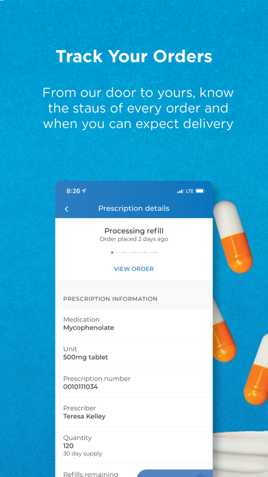 Amber Specialty Pharmacy Screenshot