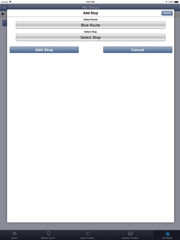 North Miami Bus iPad screenshot 6 - Productivity app