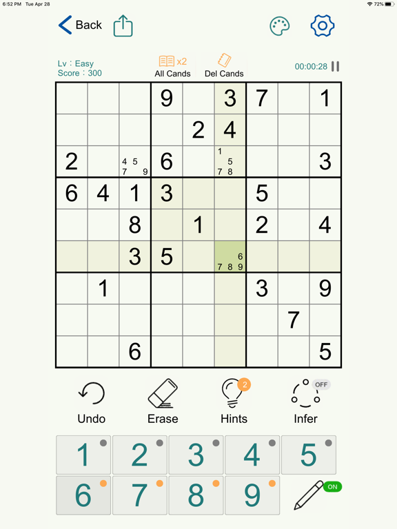 Screenshot #5 pour Sudoku - Logic Number Puzzles