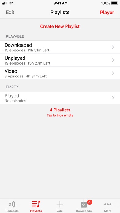 Downcast screenshot1