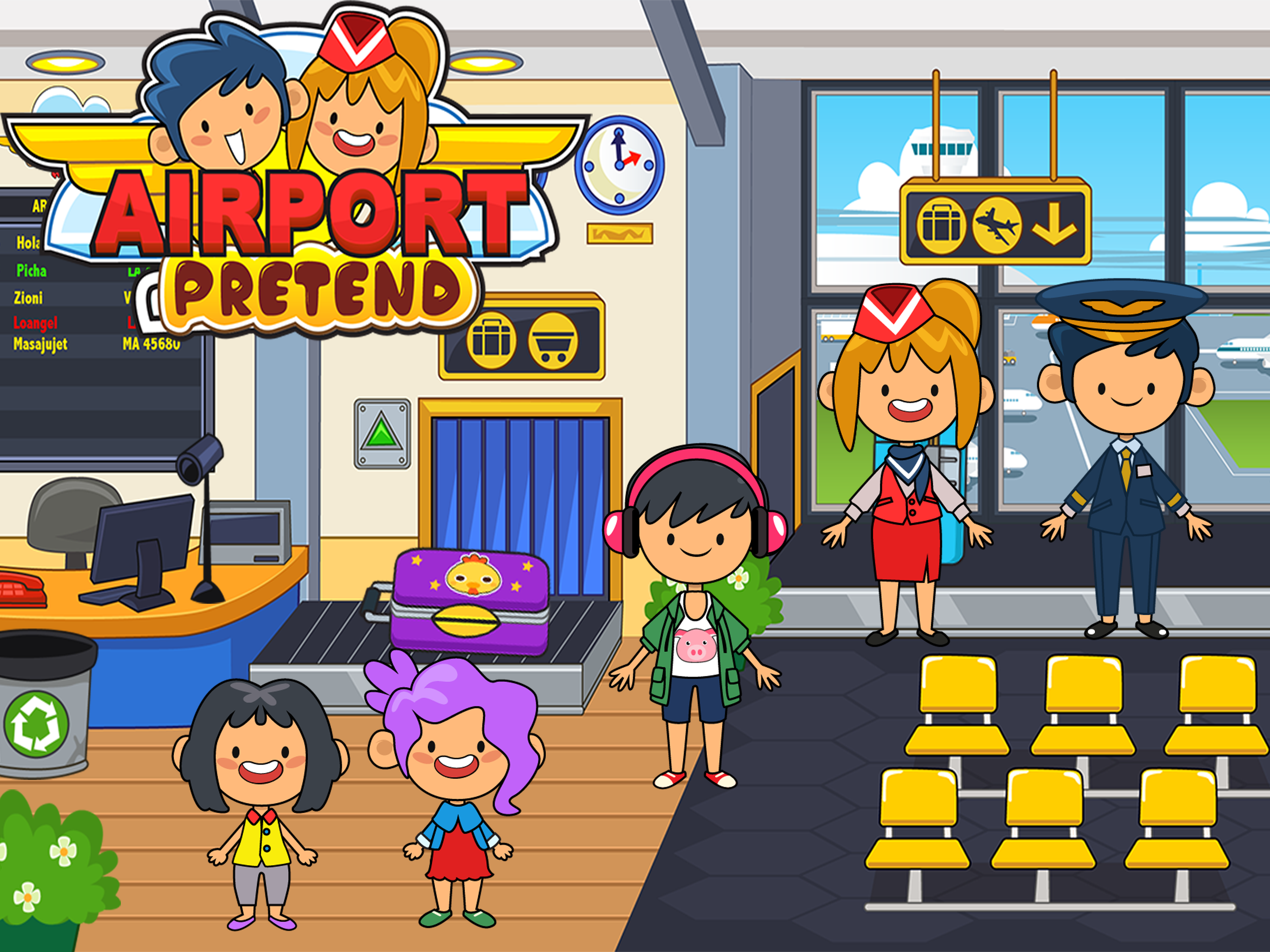 My Pretend Airport Town screenshot 7