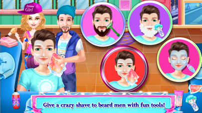 Barber Shop Super Hair Salon iPhone screenshot