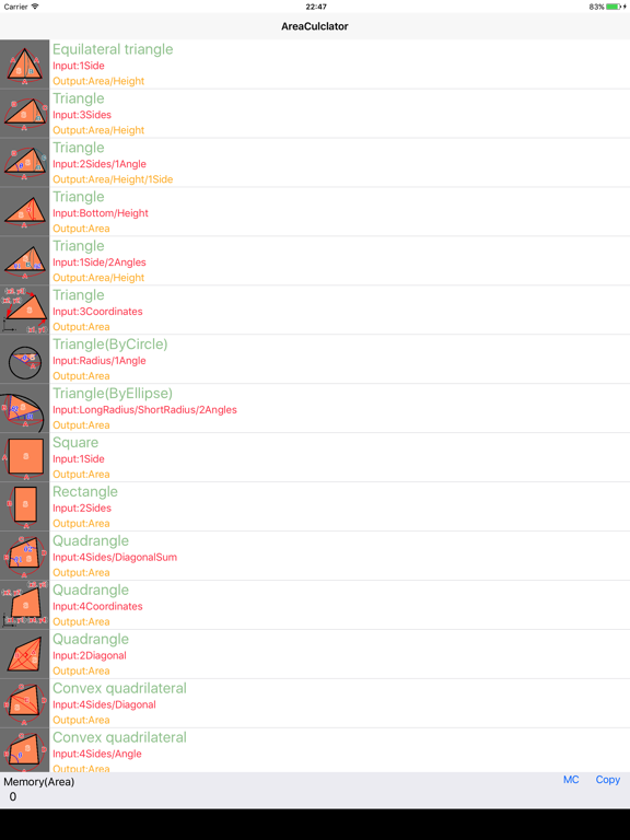 Screenshot #6 pour AreaCalculator byNSDev