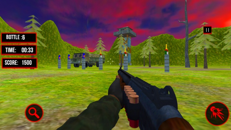 Real Gun Bottle Shooter 3D screenshot-5