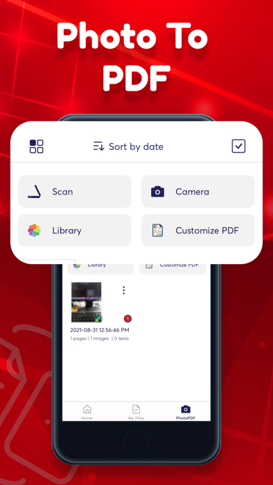 PDF Photos - Picture to PDF Screenshot