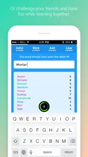 word chain - word game iphone screenshot 3