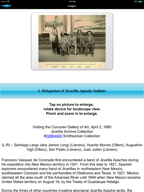 Jicarilla Apache iPad screenshot 5 - Education app