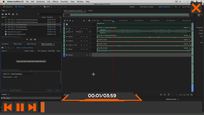 Worksflows Adobe Audition CC screenshot 3