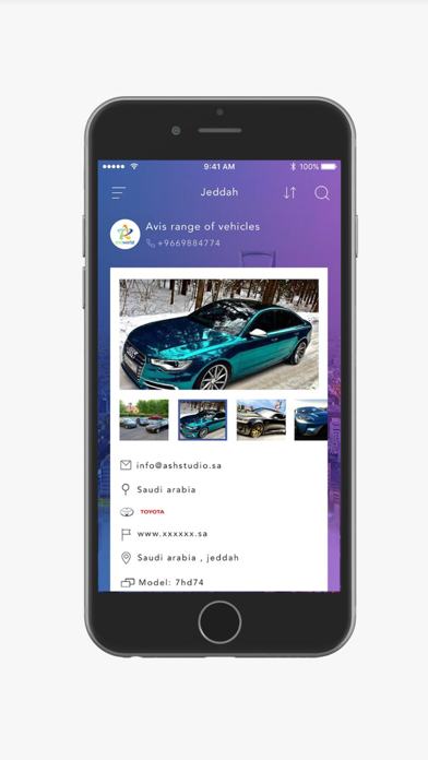 Car Rental - تأجير سيارات screenshot 2