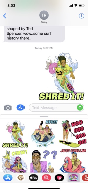Surf Invaders Stickers(圖2)-速報App