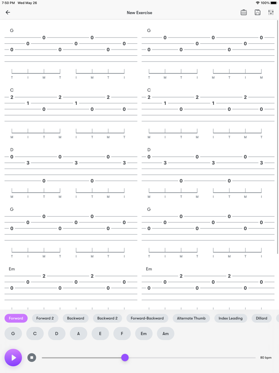Screenshot #5 for Banjo Rolls Trainer