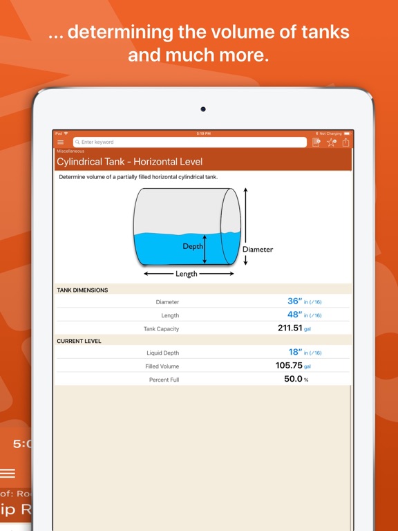 Home Builder Pro Calcs iPad screenshot 5 - Utilities app