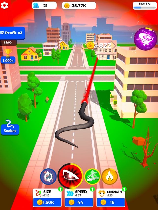 Idle Snake World:Hunting Fight – Apps no Google Play