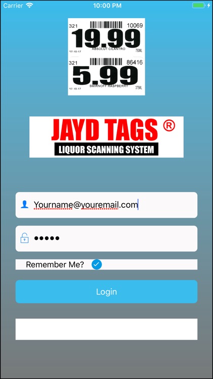 Jayd Tags Scanner