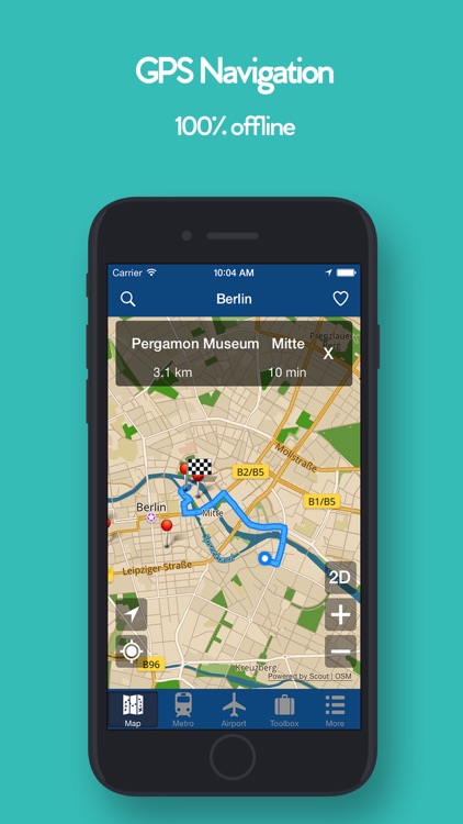 Berlin Offline Map - Metro