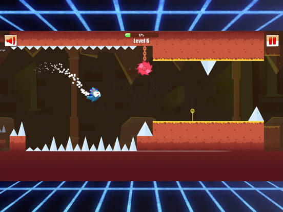 Square Dash GeoMetry jump fast iPad screenshot