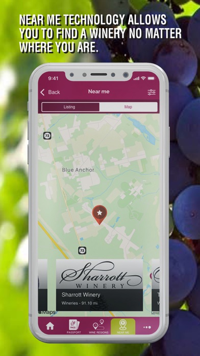 Garden State Wine Growers Assn Screenshot