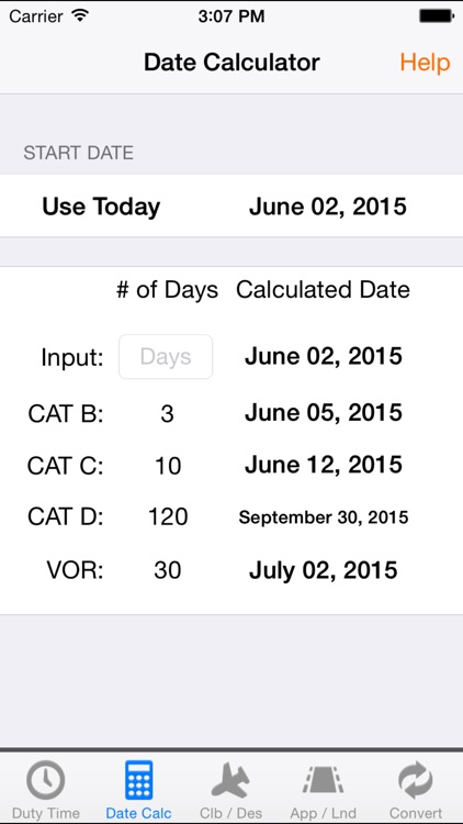 Pilot Duty & Performance Calc