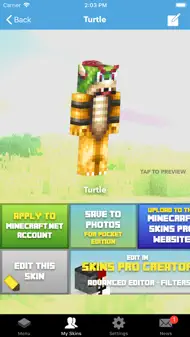 Skin Creator PE for Minecraft iphone bilder 3