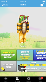 Skin Creator PE for Minecraft screenshot