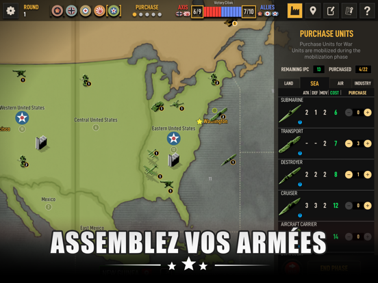 Screenshot #5 pour Axis & Allies 1942 Online