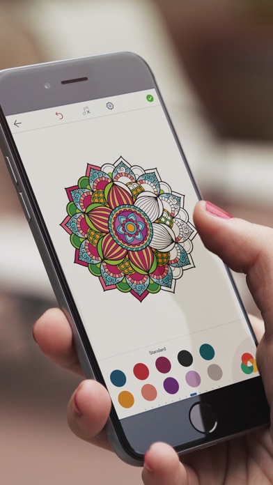 Cool Mandala Coloring Pages Screenshot