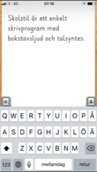 Skolstil 2 - skrivprogram iphone bilder 0