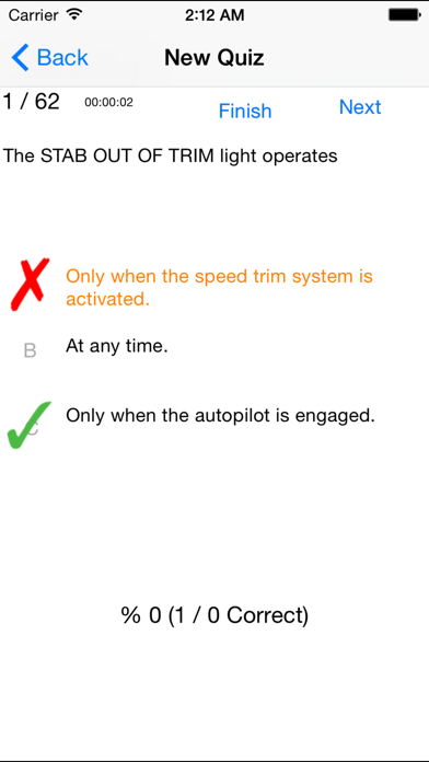 How to cancel & delete Boeing 737-300/400/500/NG Type Rating Exam Quizzes from iphone & ipad 2