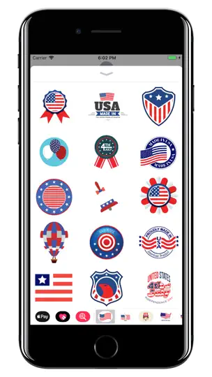 Скриншот USA 4th July Independence Day на iPhone 2