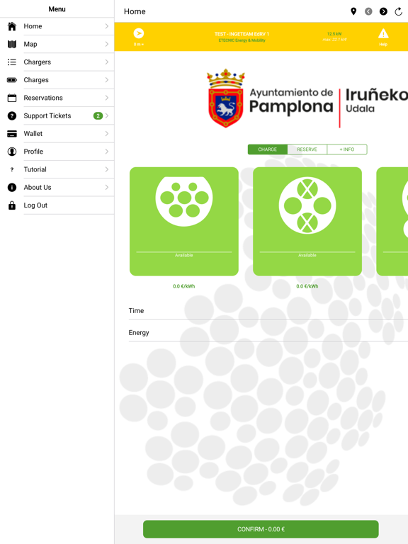Screenshot #4 pour Pamplona EVCharge