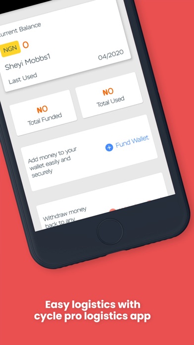 CyclePro Logistics Screenshot