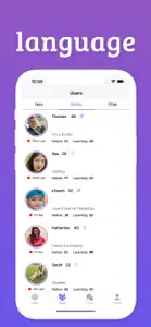 Tabee – Language Exchange Chat screenshot #2 for iPhone