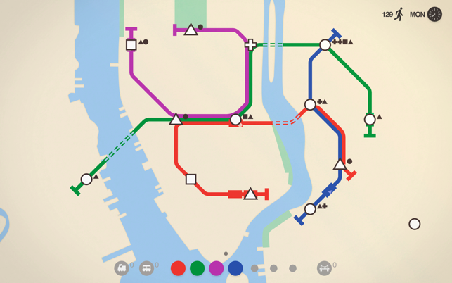 ‎Mini Metro+ Screenshot