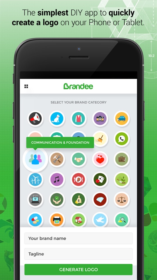 Logo Maker & Designer -Brandee - 2.2.4 - (iOS)