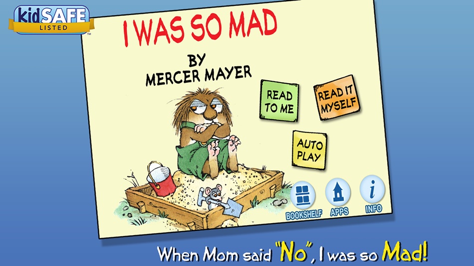 #1. I Was So Mad - Little Critter (iOS) โดย: Oceanhouse Media