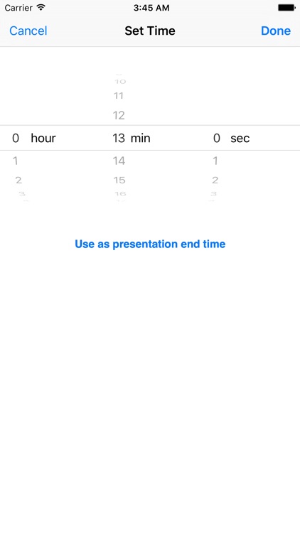 Presentation Timer