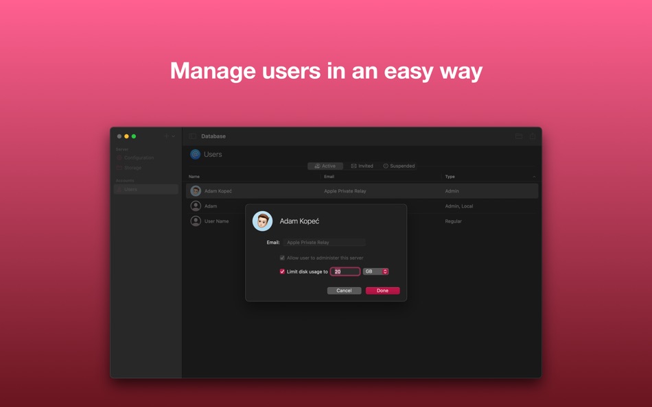 #4. Cloud Server (macOS) 由: Adam Kopec