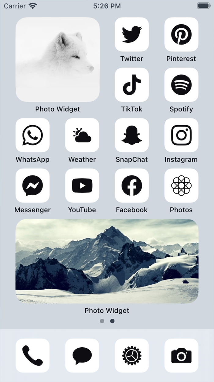 App Icons  Widget - Theme Kit