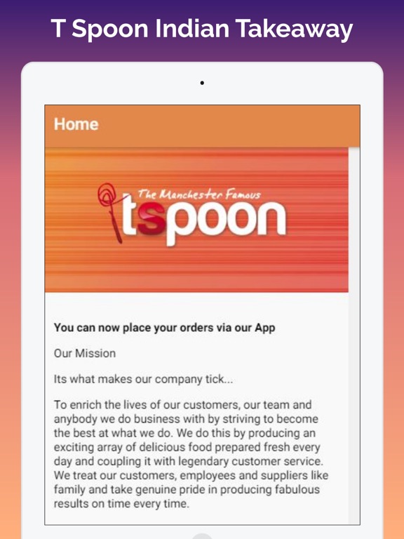 Screenshot #4 pour T Spoon Indian Takeaway
