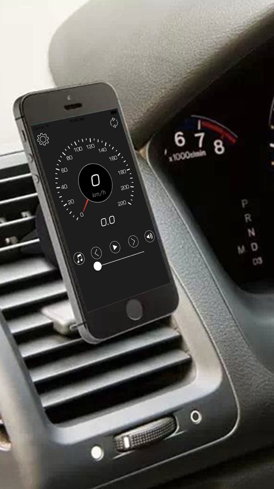 #6. Speedometer:Speed Limit Alert (iOS) 由: Waheed Khan