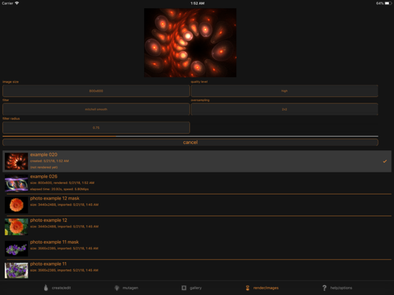 Flamelet iPad screenshot 8 - Lifestyle app