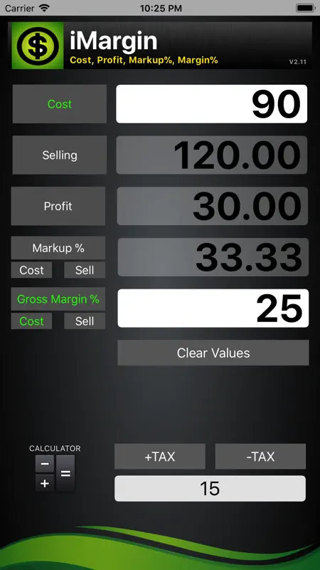 iMargin screenshot 2 of 7