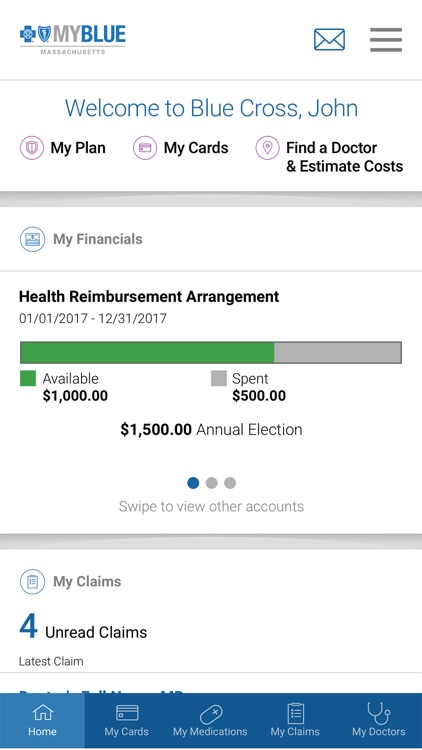BCBSMA MyBlue Member App