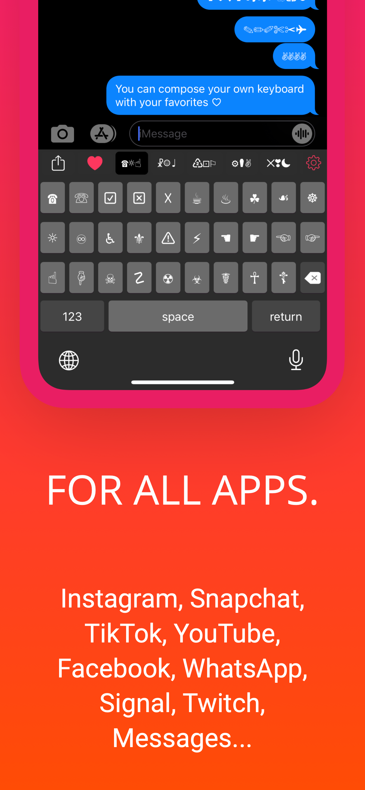 Symbol Keyboard+