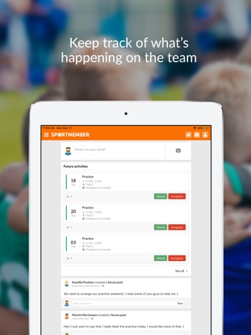 SportMember - Mobile team appのおすすめ画像4