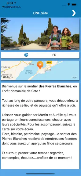 Game screenshot Sentier des Pierres Blanches apk