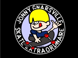 It's Jonny Gnarsville™ and Friends skateboarding right onto your iPhone/iPad and into your iMessages to your friends