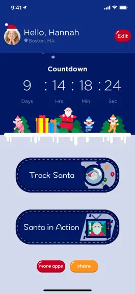 Game screenshot Santa Tracker - Track Santa mod apk